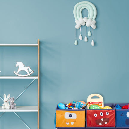 Children's shelf with drawers Monster