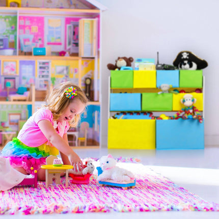 Children's shelf with motif and 9 drawers