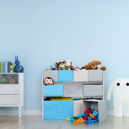 Children's shelf with motif and 9 drawers