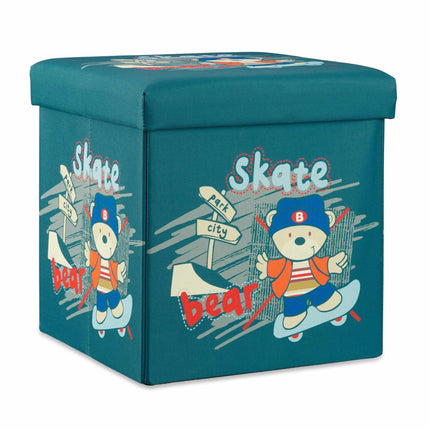 Children's stool with storage space