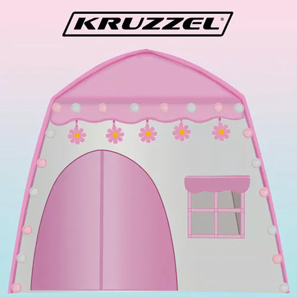 Children's tent HOME + lights 23472