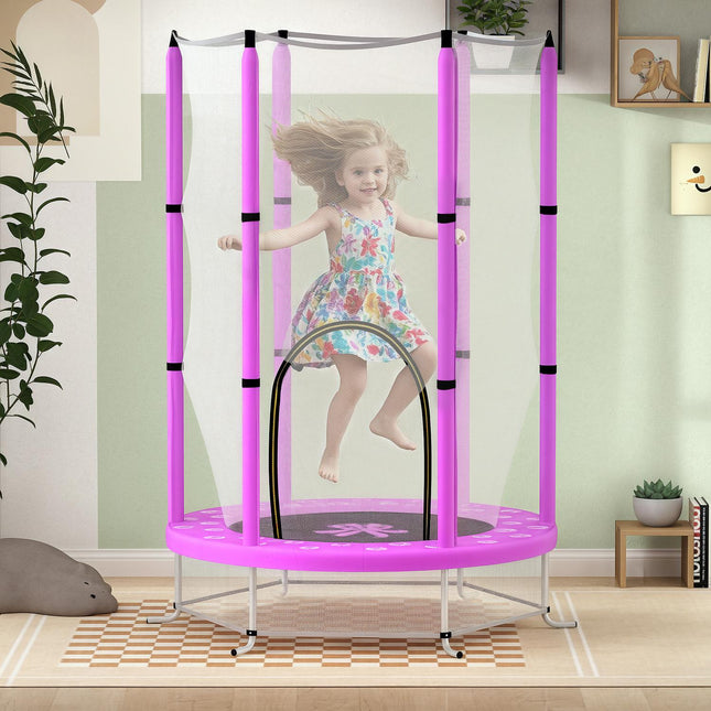 Children's trampoline with safety net, Ø140 cm
