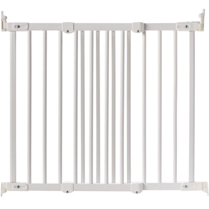 Child safety gate Flexifit Wood White 69-106.5cm