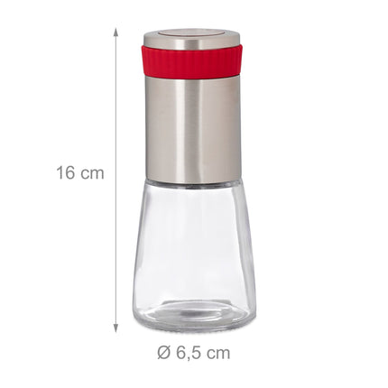 Chili grinder with herb grinder