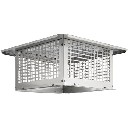 Chimney Cap Cover, 17x17 in 304 Stainless Steel