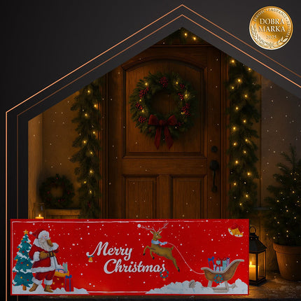 Christmas Anti-Slip Rug 160x50 cm – Quick-Drying Mat