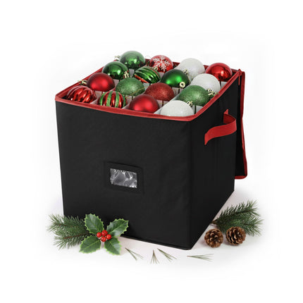 Christmas Bauble Storage Box, Holds 64 Ornaments