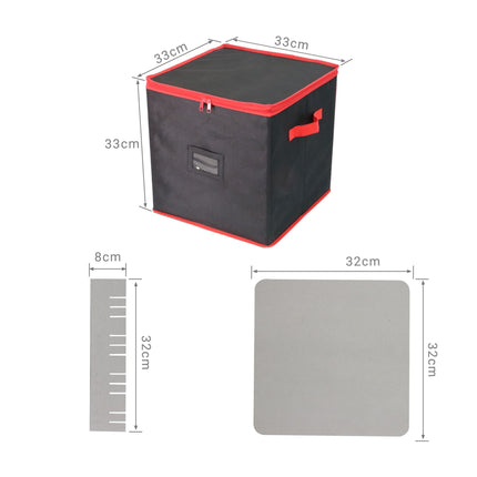 Christmas Bauble Storage Box, Holds 64 Ornaments