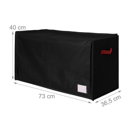 Christmas Bauble Storage Box with Adjustable Dividers
