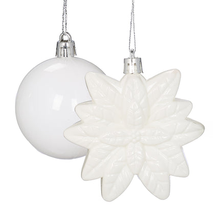 Christmas Ornaments Set, 100 Pieces, 10 Designs