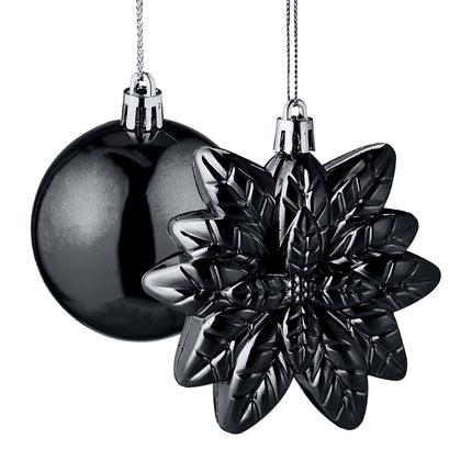 Christmas Ornaments Set, 100 Pieces, 10 Designs