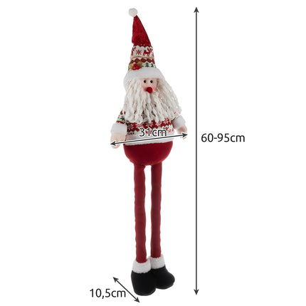 Christmas Santa - telescopic 95cm Ruhhy 22340