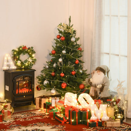 Artificial Christmas tree, 1.2 m high, 657 branches, metal stand