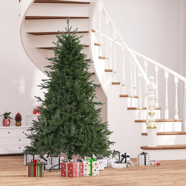 1.8m Artificial Christmas Tree, Dense Spruce, Metal Base