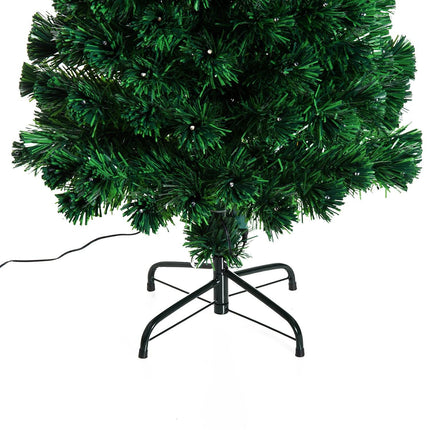 120 cm artificial Christmas tree with LED fiber lights