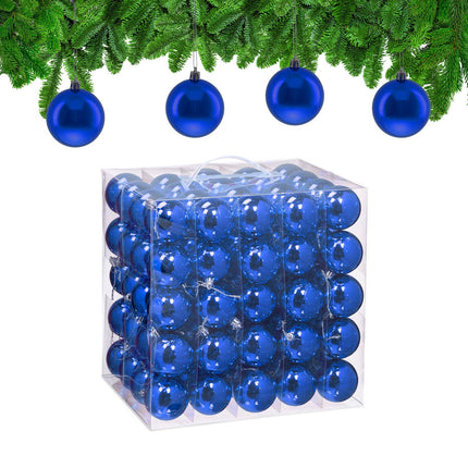 Christmas Tree Baubles Set, 100 Shiny Ornaments