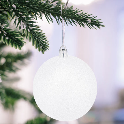 Christmas Tree Baubles Set, 110 Plastic Ornaments