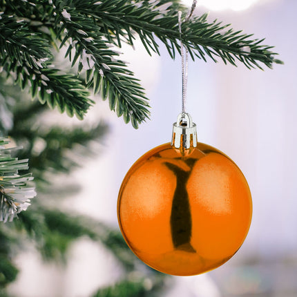 Christmas Tree Baubles Set, 50 Pieces, Matte & Glossy Finish
