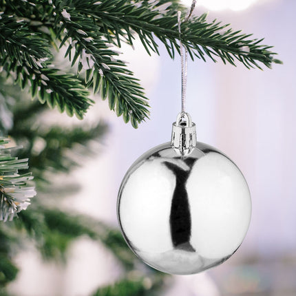 Christmas Tree Baubles Set, 50 Pieces, Matte & Glossy Finish