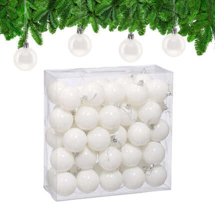 Christmas Tree Baubles Set, 50 Shiny Ornaments