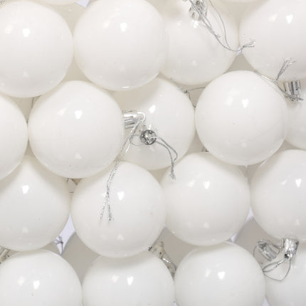 Christmas Tree Baubles Set, 50 Shiny Ornaments