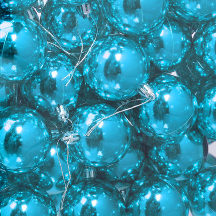 Christmas Tree Baubles Set, 50 Shiny Ornaments