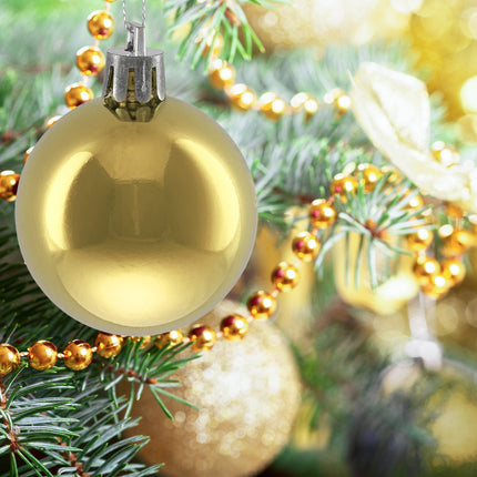 Christmas Tree Baubles Set, 50 Shiny Ornaments