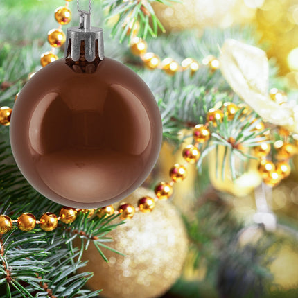 Christmas Tree Baubles Set, 50 Shiny Ornaments