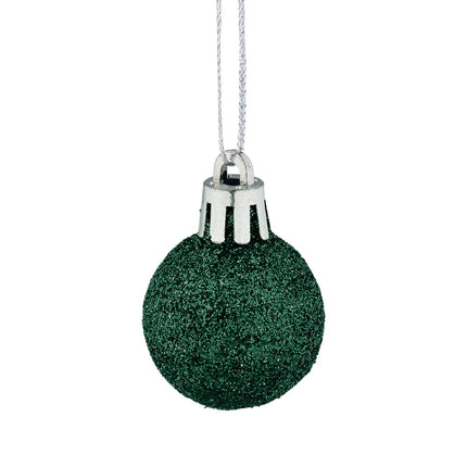 Christmas Tree Baubles Set, 96 Pieces, Plastic