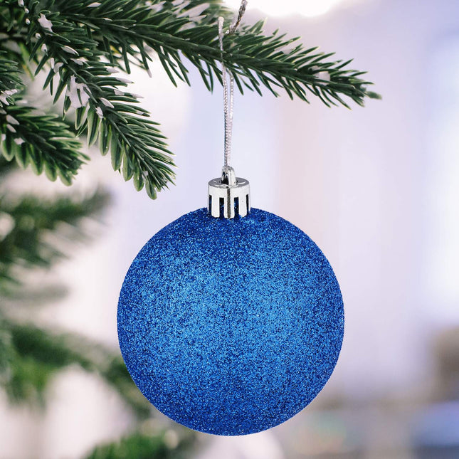 Christmas Tree Ornaments Set, 72 Pieces, Baubles & Decorations