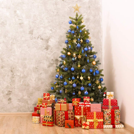 Christmas Tree Ornaments Set, 72 Pieces
