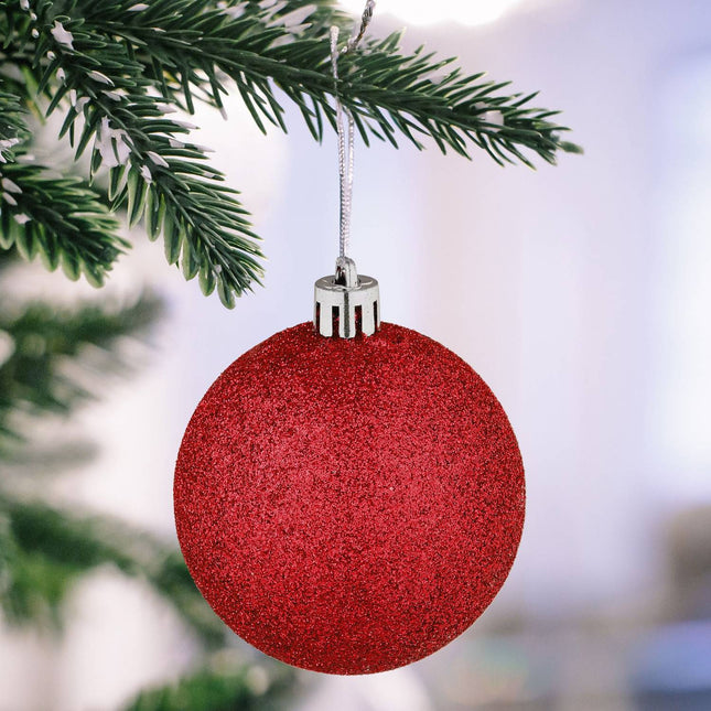Christmas Tree Ornaments Set, 72 Pieces