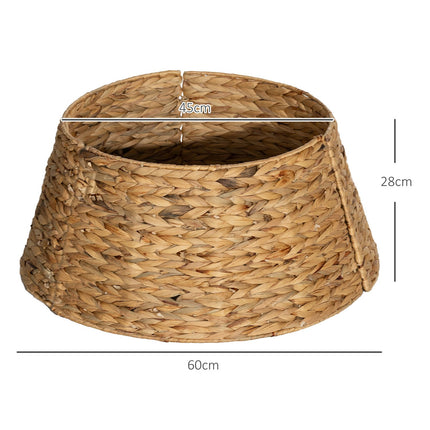 Christmas Tree Stand Cover, Water Hyacinth, 60cm Diameter