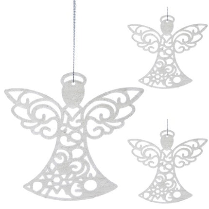 Christmas balls / pendants - angels - 3 pcs.
