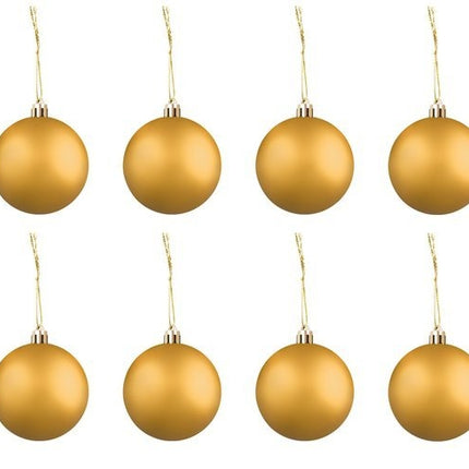 Christmas balls set of 100 pcs + golden star