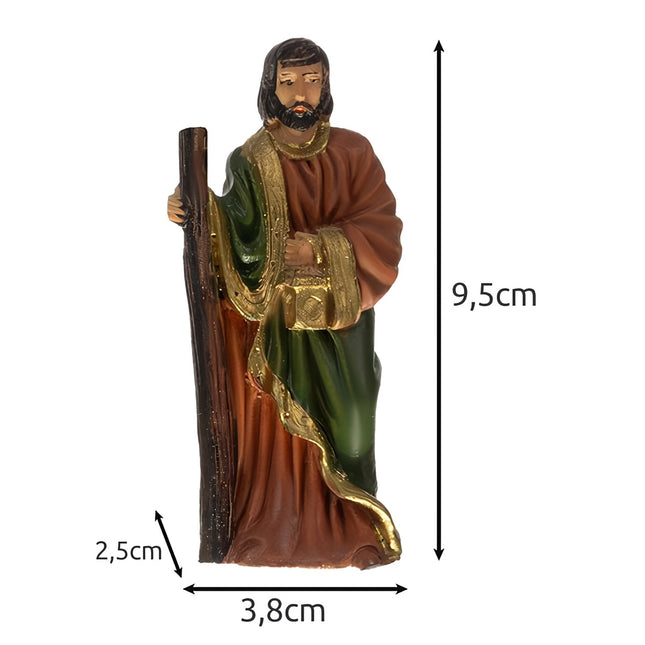Christmas figurines for the nativity scene - set of 10 Ruhhy