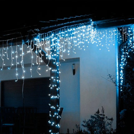 Christmas lights - icicles 300 LED cold white 31V