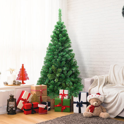 Christmas tree artificial Christmas tree with metal stand 150-240 cm green-150 cm