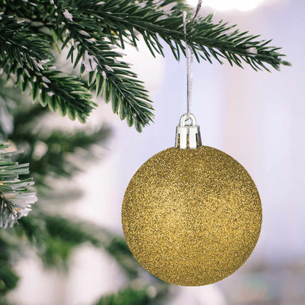 Christmas tree balls in a pack of 100