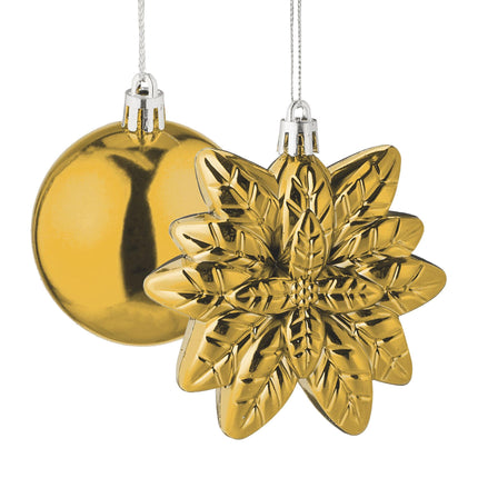 Christmas tree balls in a pack of 100