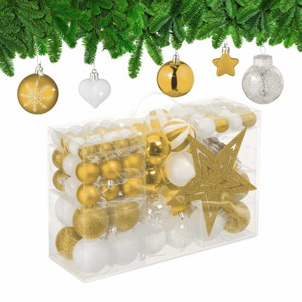 Christmas tree balls in a set of 101 pcs