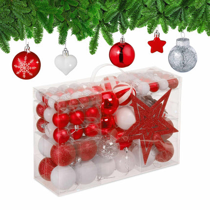 Christmas tree balls in a set of 101 pcs