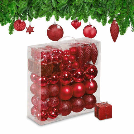 Christmas tree balls in a set of 110 pcs