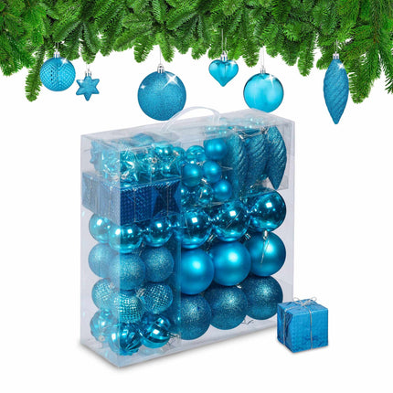 Christmas tree balls in a set of 110 pcs