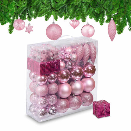 Christmas tree balls in a set of 110 pcs