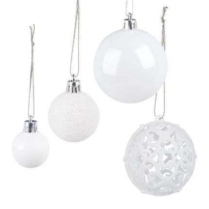 Christmas tree balls in a set of 150