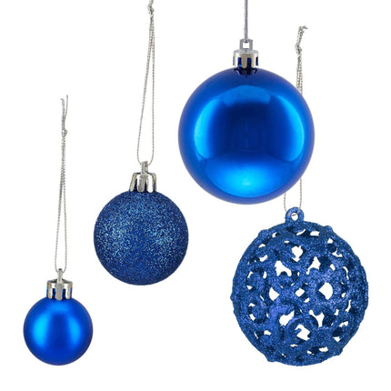 Christmas tree balls in a set of 150
