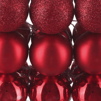 Christmas tree balls in a set of 50