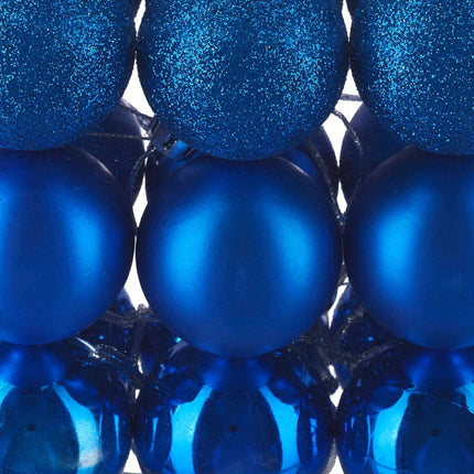 Christmas tree balls in a set of 50