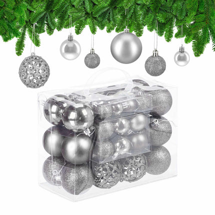 Christmas tree balls in a set of 50